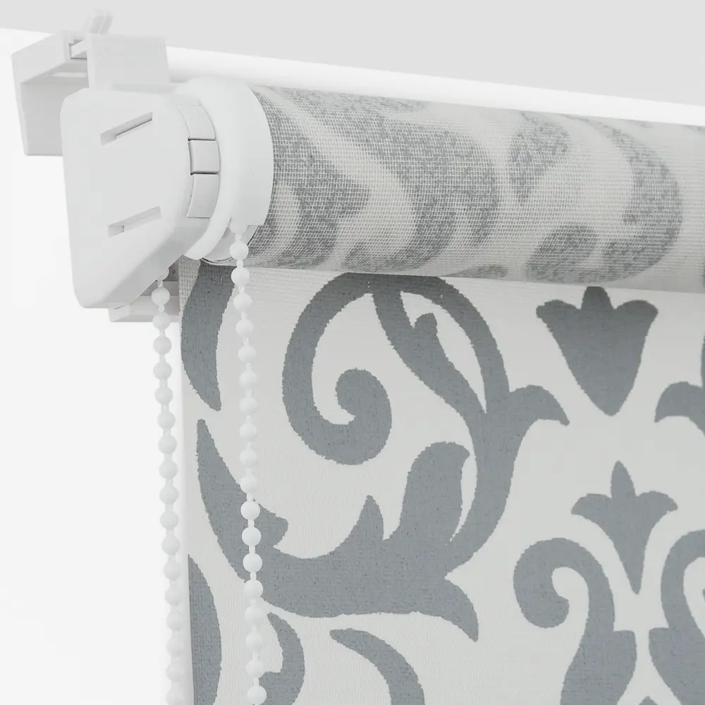 Штора рулонная «Вензель», 100х160 см, цвет серый GARDEN Нео-классика STLM-2083146 - Вид №1