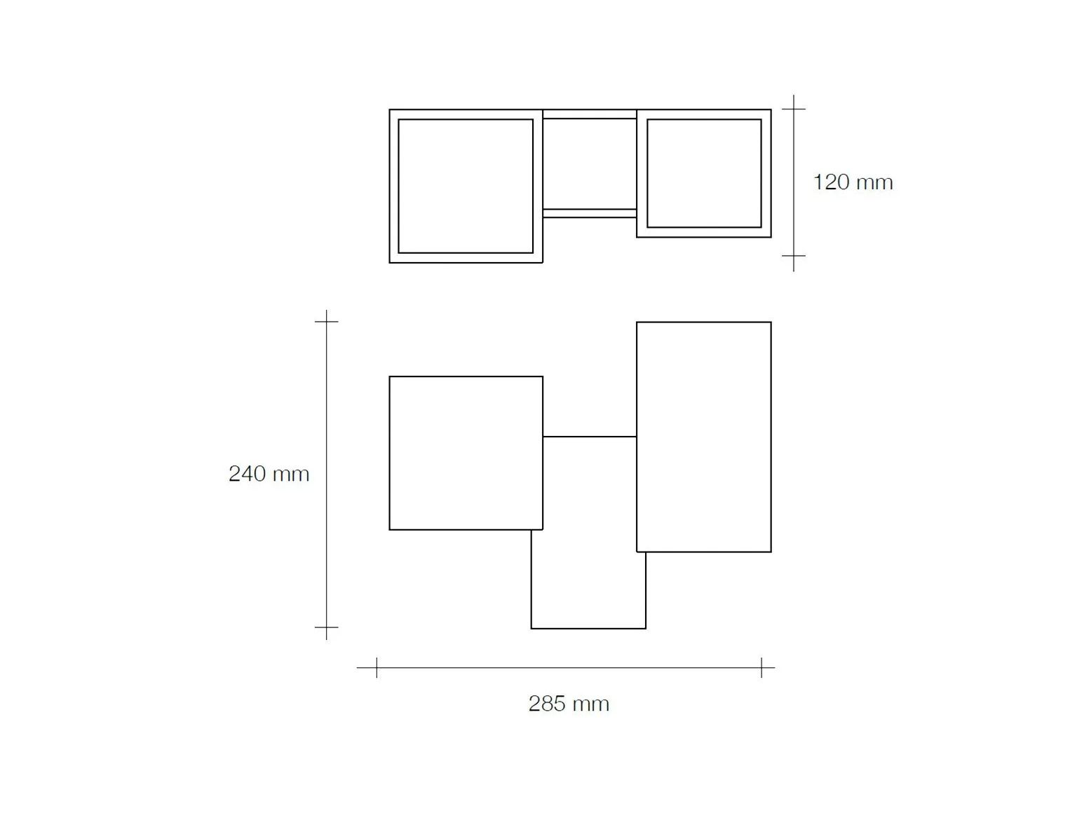 Гипсовые светодиодные настенные светильники Tecnico Heraea ARCH-00054026 - Вид №2