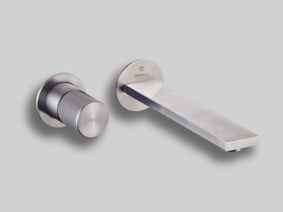 Однорычажный настенный смеситель для раковины из нержавеющей стали Cropelli Alyssia ARCH-00024336