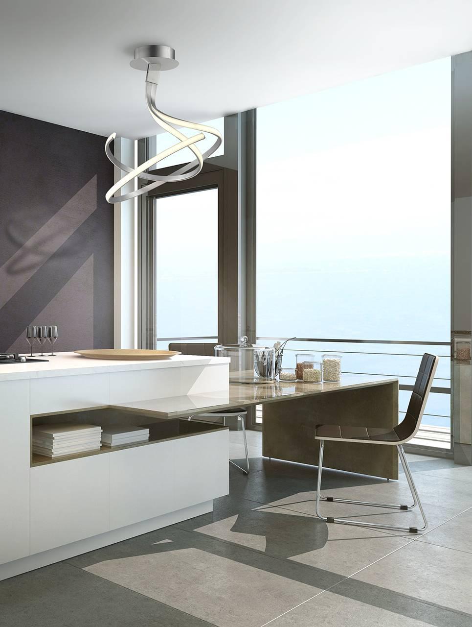 Подвесной светильник Mantra Nur 4998 MANTRA ДИЗАЙНЕРСКИЕ, NUR 071891 Хром  - Вид №1