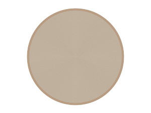 Открытый круглый сплошной цвет ковер