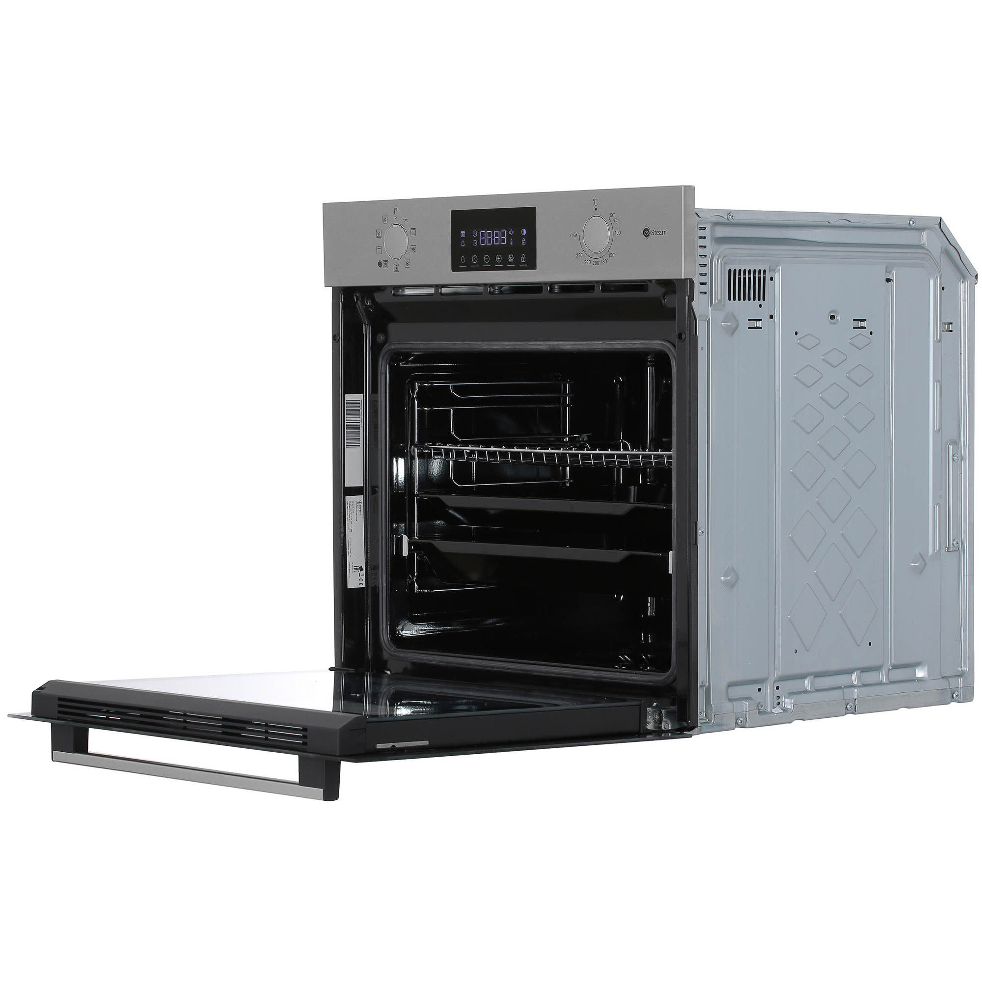 9100985 Электрический духовой шкаф Indesit IFSE 3841 J IX серебристый STDN-0128400 - Вид №5