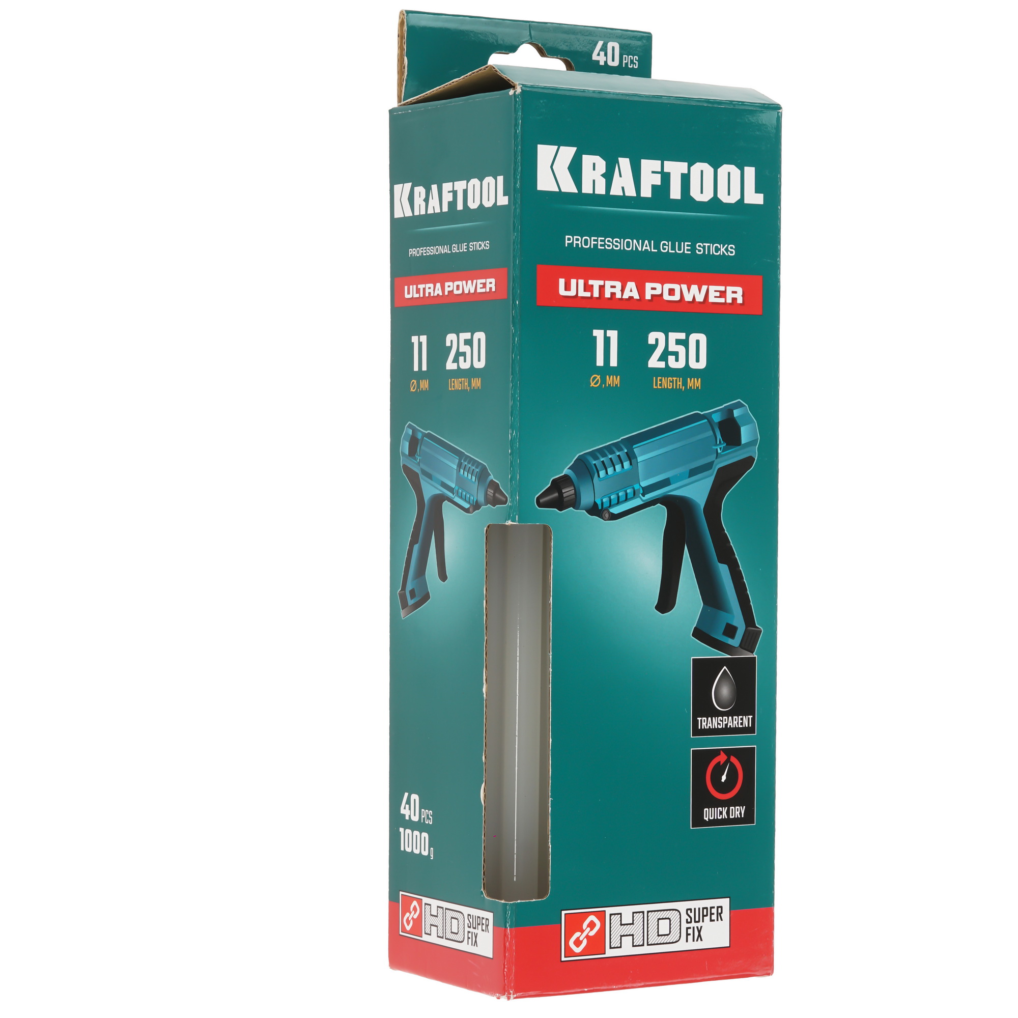 Стержни клеевые KRAFTOOL 06848-40 Ultra Power прозрачный 9123112 STDN-0143145 - Вид №3
