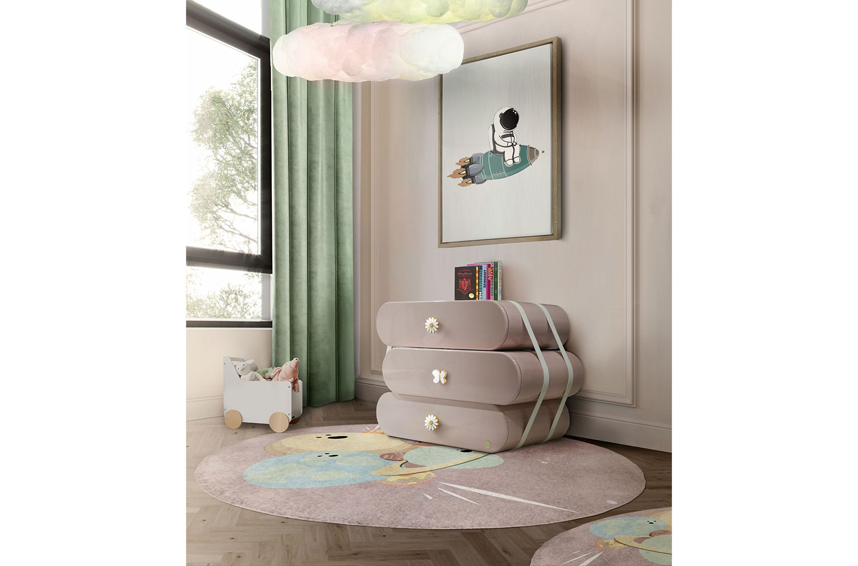 CIST83 Мебельные ручки Большая Бабочка Circu  - Вид №4