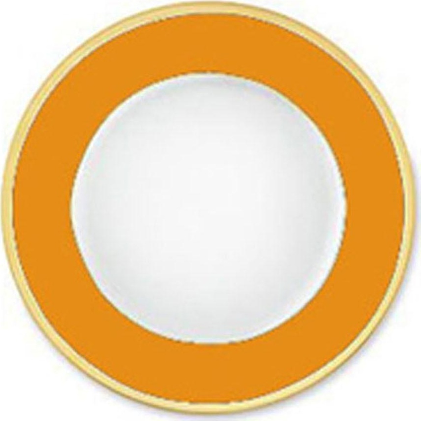 69666 Haviland Тарелка подстановочная 31см "Китайский лак, золотой кант" (мандарин) Фарфор, Керамика 