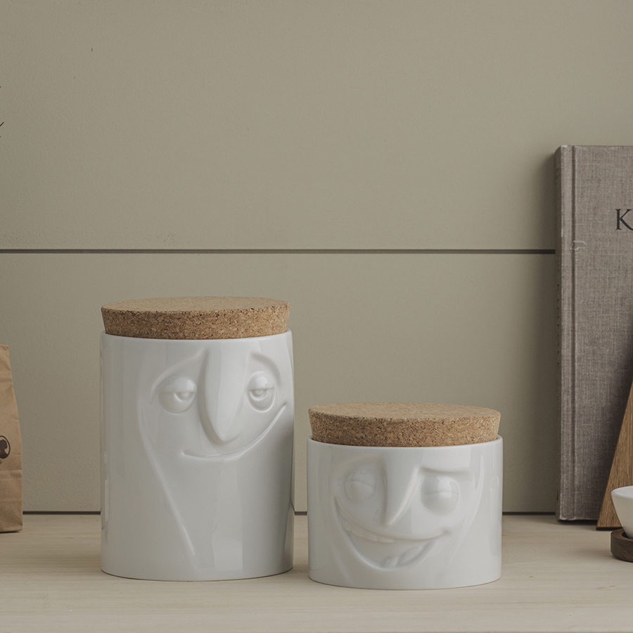 T02.31.01 Емкость для хранения tassen cheerful 900 мл белая Tassen by FIFTYEIGHT PRODUCTS  - Вид №5
