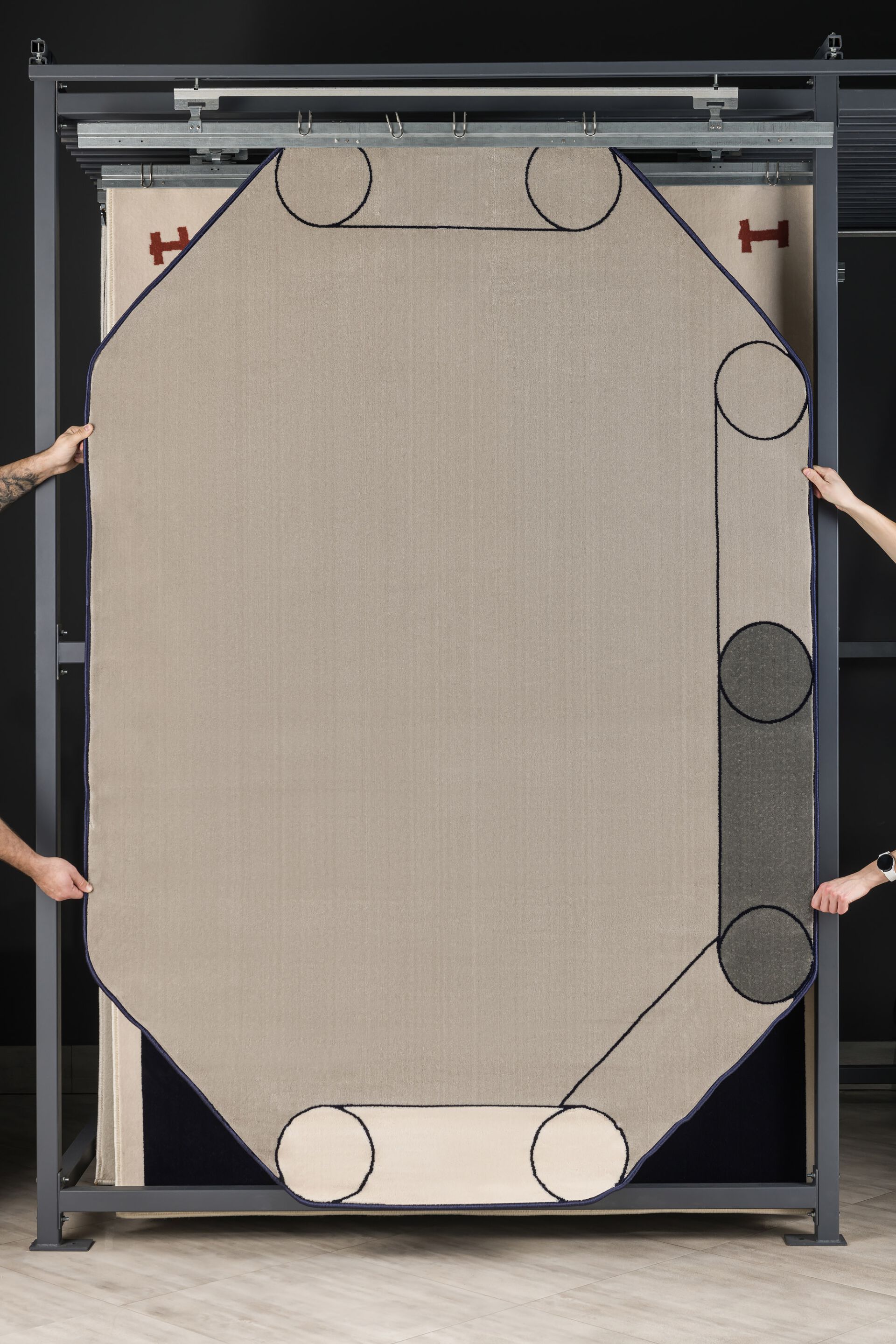 Полипропиленовый ковер Shishka Project BICYCLE CHAIN 2 ARCH-00027470 - Вид №1