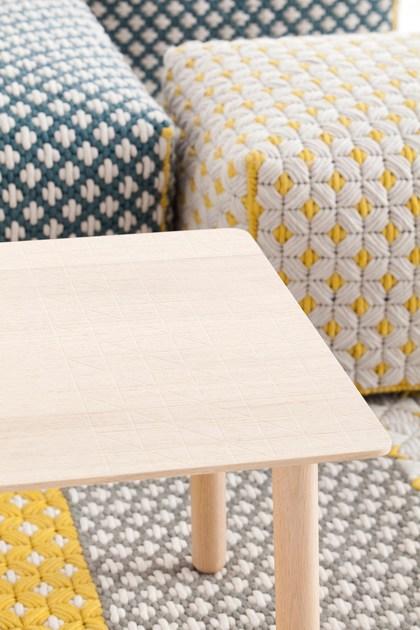 GAN Квадратный дубовый журнальный столик Silaï sun-id-1453240 - Вид №4