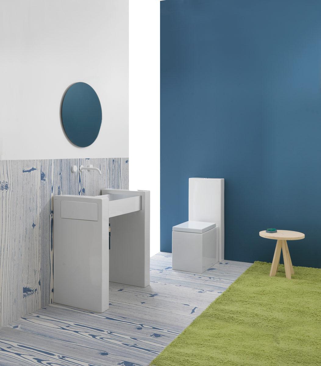 BXLA801 Накладная раковина на столешницу GSG CERAMIC BOX - Вид №2