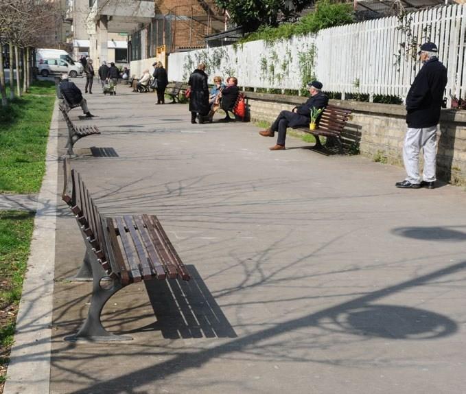 Neri Деревянная скамейка со спинкой Gilia 2147  - Вид №8