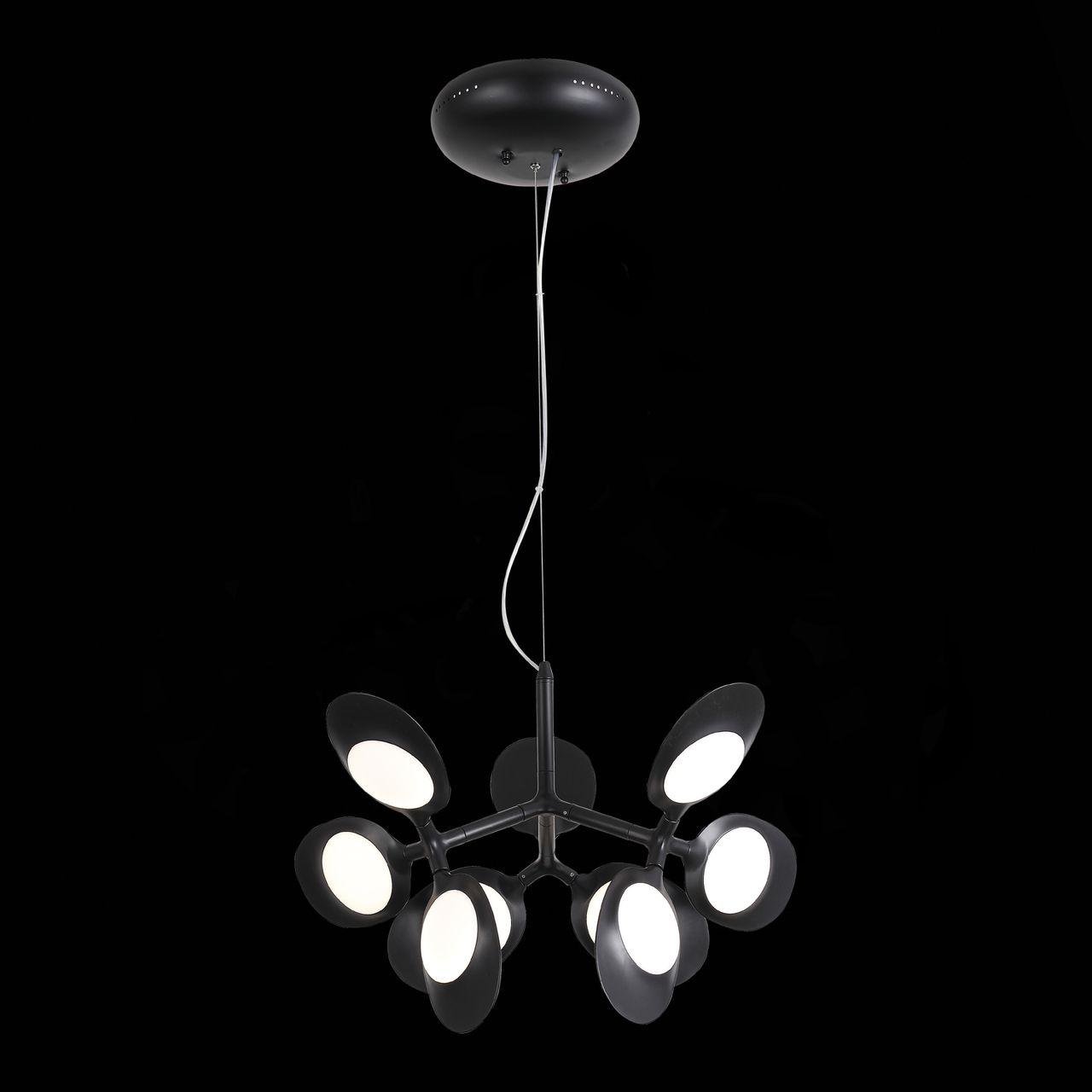 Подвесная светодиодная люстра ST Luce Farfalla SL824.403.09 ST LUCE ДИЗАЙНЕРСКИЕ, FARFALLA 138188 Черный  - Вид №3