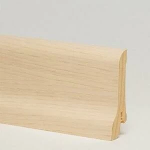 Плинтус Pedross Беленый Шпонированный Ясень 2500х40 мм.