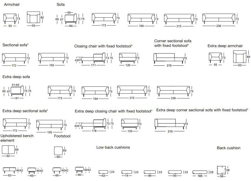 Rolf Benz Диван из ткани Rolf benz 318 sun-id-1454138 - Вид №4