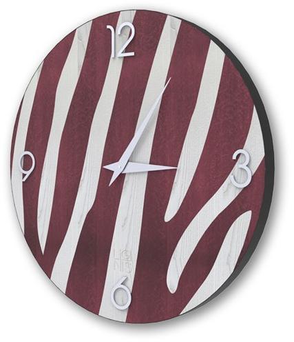 LIGNIS® Настенные часы из инкрустированного дерева Dolcevita animalier 10.015 / 10.093 - Вид №1