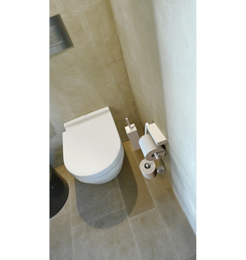 FROST Ершик для унитаза 7, настенный » белый Нержавеющая сталь Белый Q302638776  - Вид №5