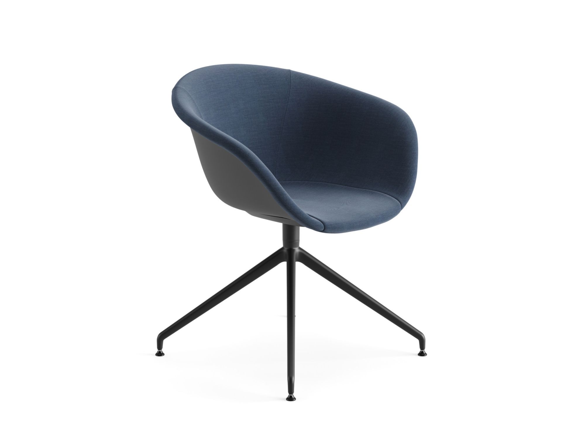 Стул на насесте, частично обтянутый тканью Arper Duna 02 ARCH-00104758 - Вид №8