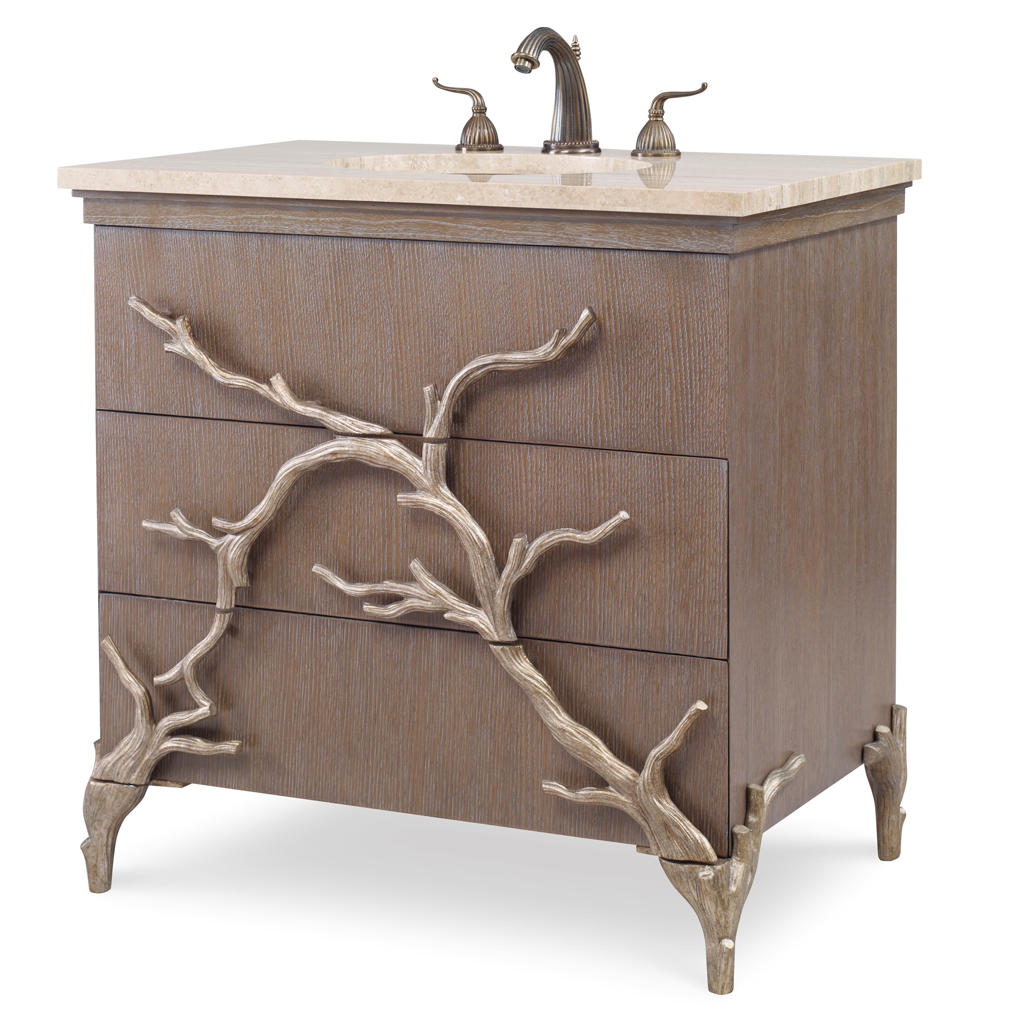 Тумбочка, средняя (от 34 до 36,5) 09116-110-301 Branch Sink Chest Ambella  - Вид №1
