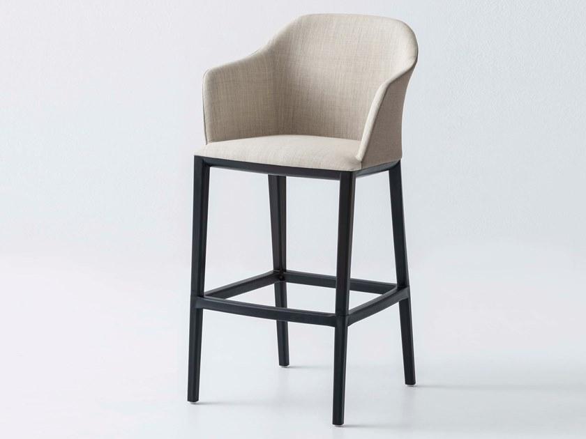 GABER Табурет высокий тканевый с подлокотниками Manaa sun-id-1452556 - Вид №1