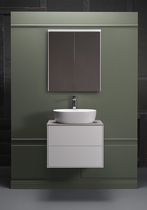 1590000 Шкаф Для Умывальника Edge 600 Белый Hafa  Белый  - Вид №3