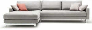 Rolf Benz Модульный тканевый диван с шезлонгом Rolf benz 004 vida