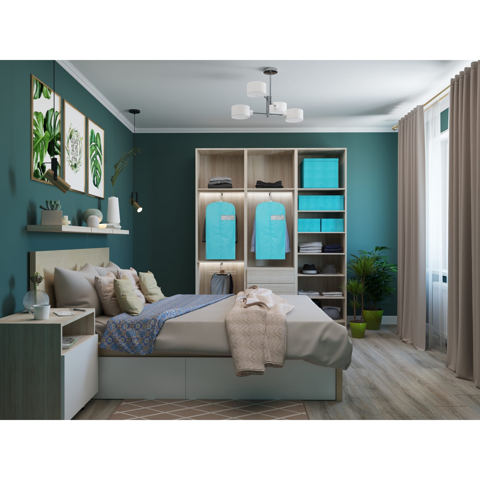 18662918 Полка для шкафа Лион 41.2x56.7 см 2 шт Santreyd  - Вид №13