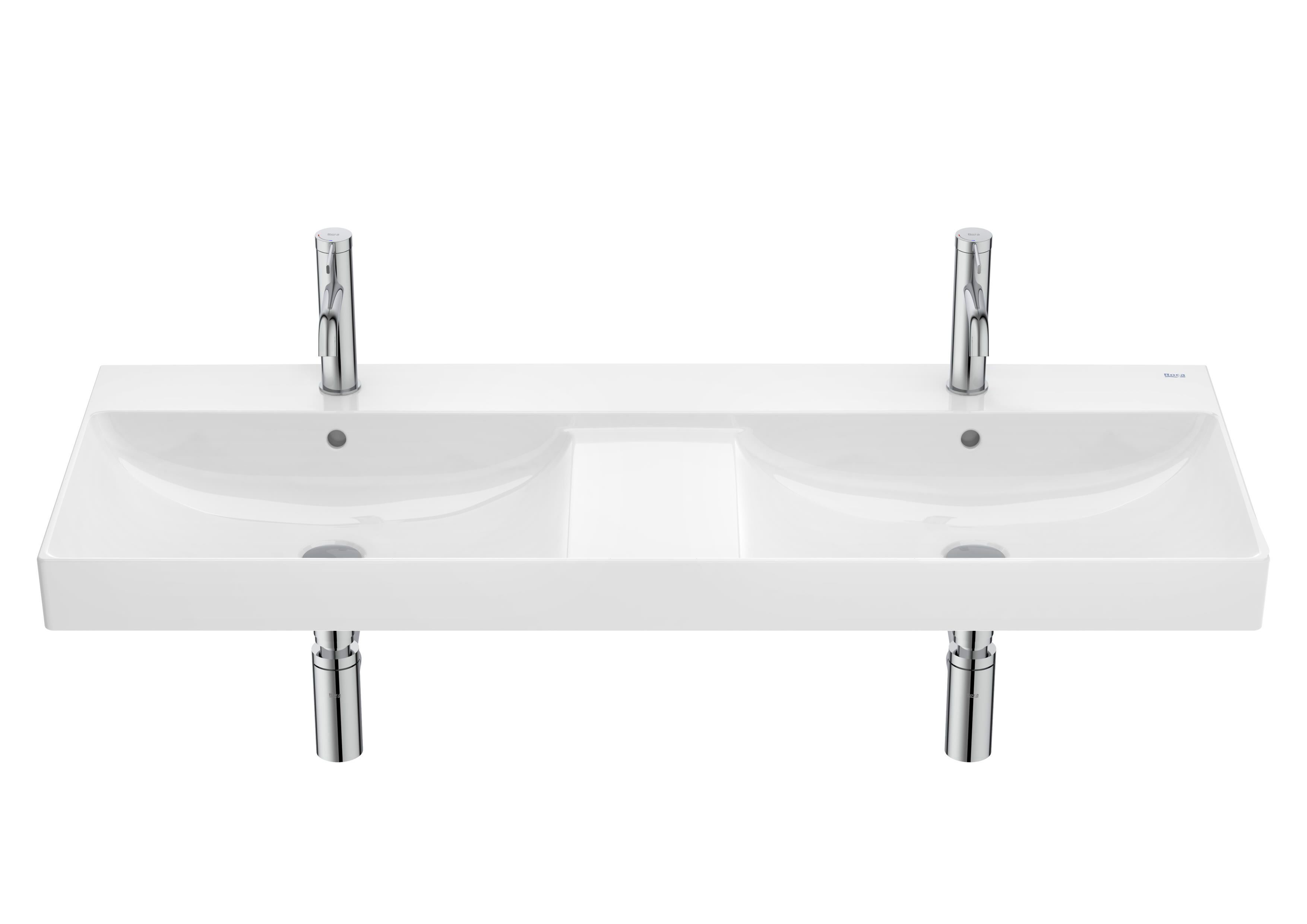 Керамическая двойная раковина с столешницей Roca Ona ARCH-00024508 - Вид №5