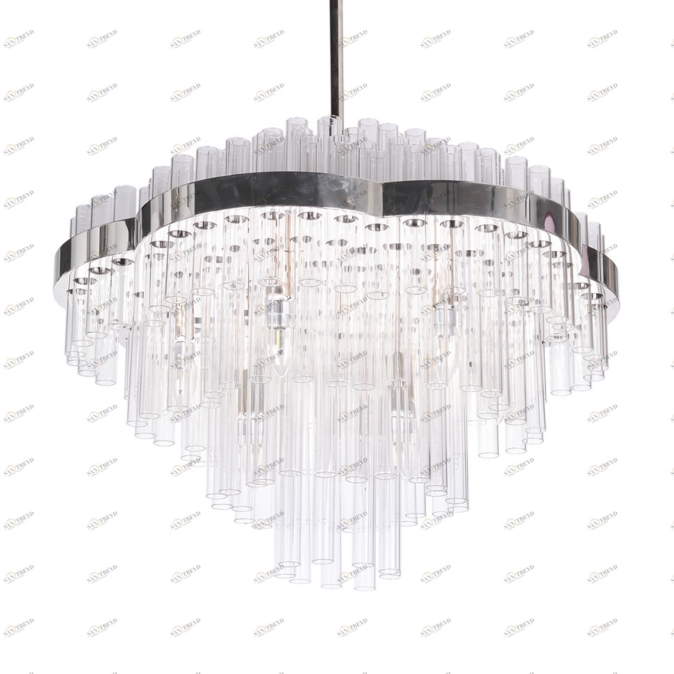 Люстра Chemistry nickel от Delight Collection никель GP15071-L nickel DELIGHT COLLECTION ДИЗАЙНЕРСКИЕ 247072 Никель 