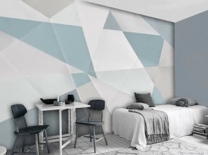 Creativespace Моющиеся геометрические обои Bio-spring - capsule 2019