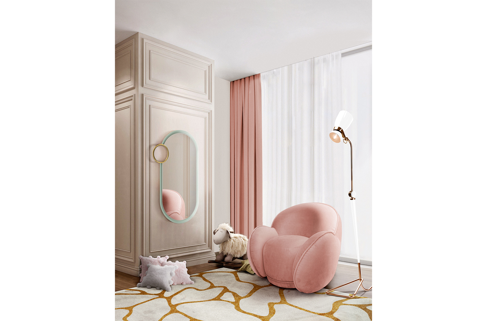 CIST335 Детское мягкое кресло Изысканность Circu  - Вид №7