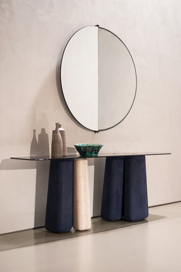 Стеклянная прямоугольная консоль Baxter Fany ARCH-00045471 - Вид №1