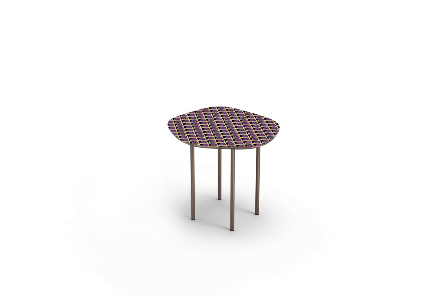 Металлический журнальный столик MOMENTI HOLMES R-46-50-64-80 ARCH-00067404 - Вид №1