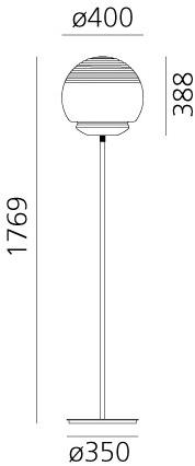 Artemide Торшер из стекла Vitruvio sun-id-1350913 - Вид №4