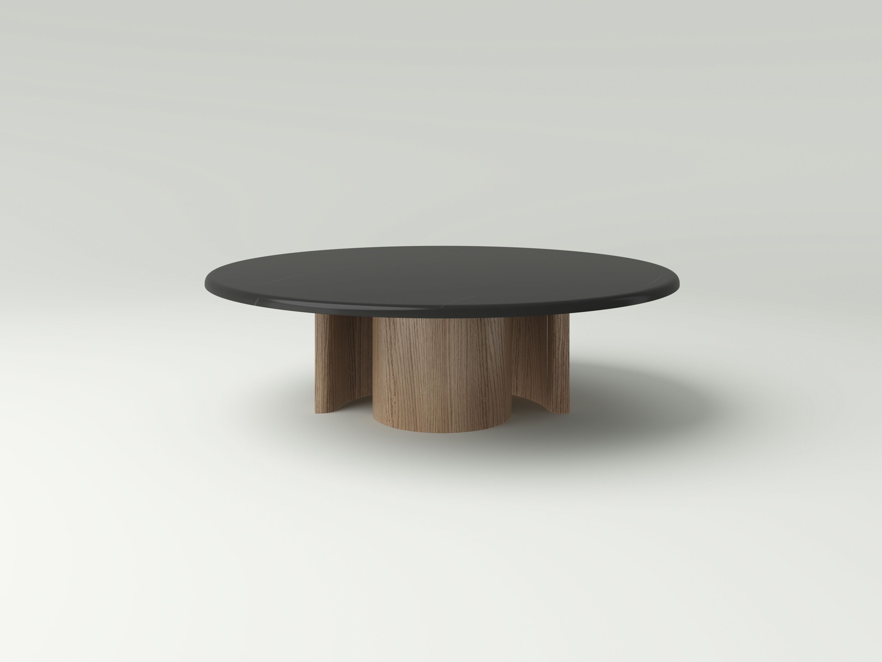 Дубовый журнальный столик с каменной столешницей NITZAN HOME NAYA ARCH-00086714 - Вид №1