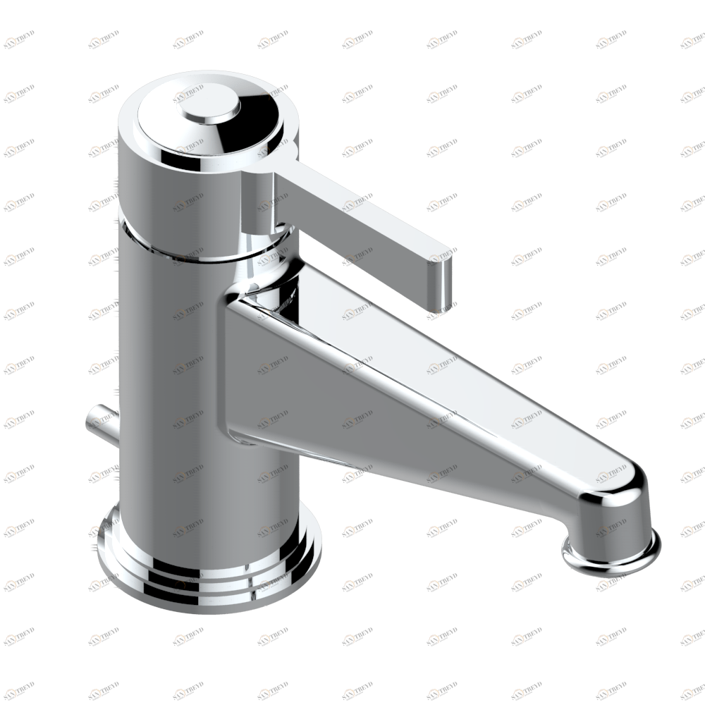 G2U-6500 Смеситель для раковины однорычажный с донным клапаном Thg-paris Faubourg metal с рукоятками G2U 6500 A02 CAT.A