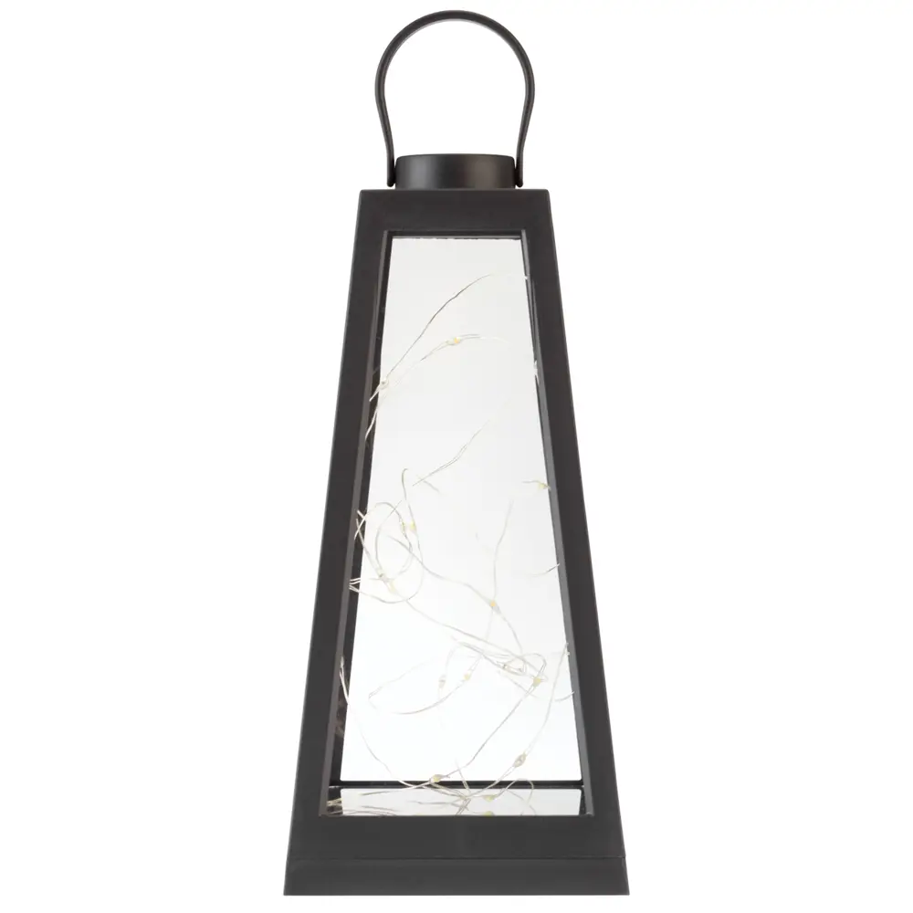 89380288 Электрогирлянда - фигура Фонарь с росой для дома 20 ламп 24 см черный STLM-1340925 Santreyd  - Вид №3