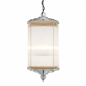 Подвесной светильник Clarendon от Delight Collection KG0604P-4 DELIGHT COLLECTION ДИЗАЙНЕРСКИЕ 243745 Прозрачный;никель