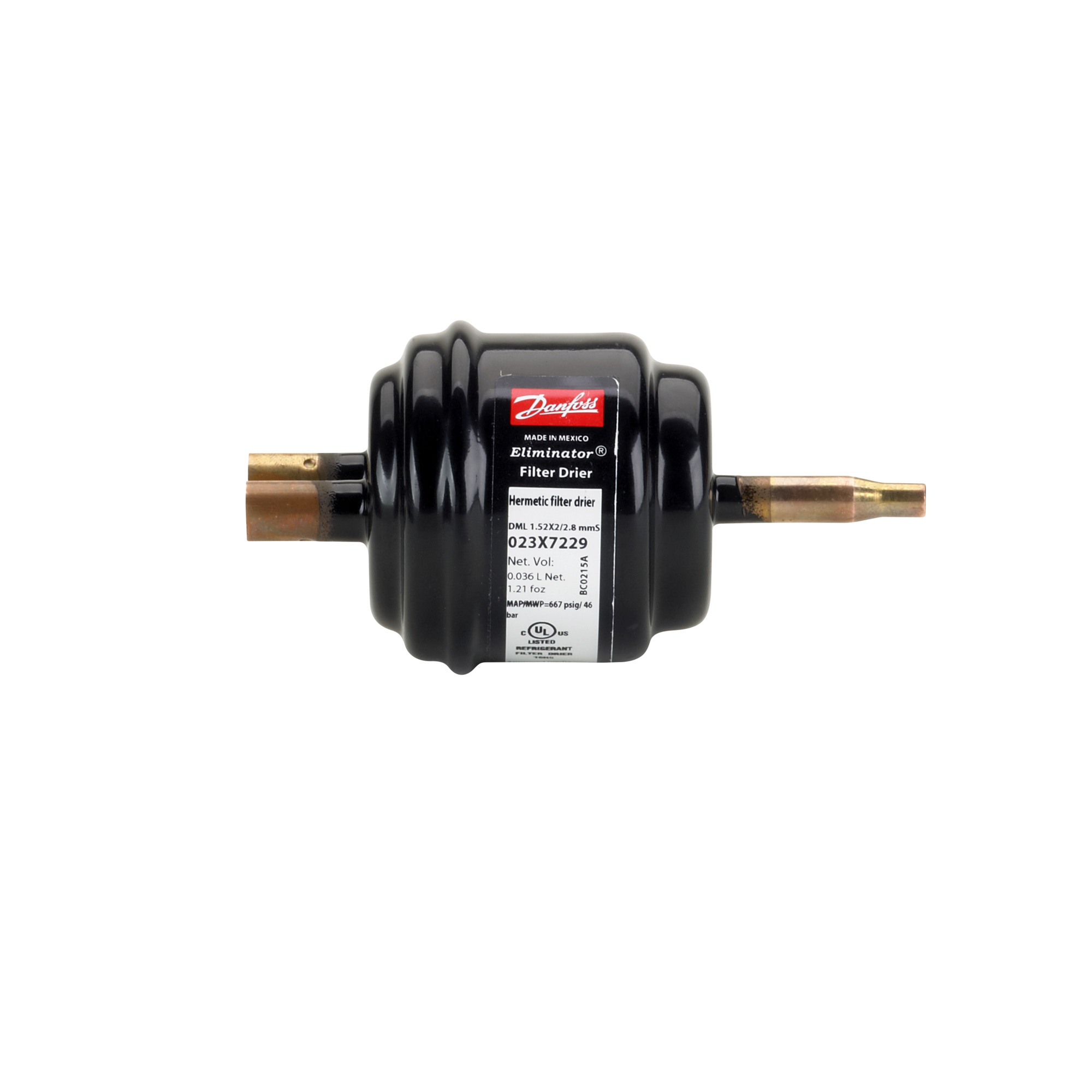 Danfoss DML — неразборные фильтры-осушители DML 165 Фильтр 023Z504591  - Вид №2