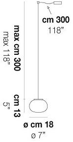 Vetreria Vistosi Подвесной светильник из дутого стекла Lucciola sun-id-1430926 - Вид №12