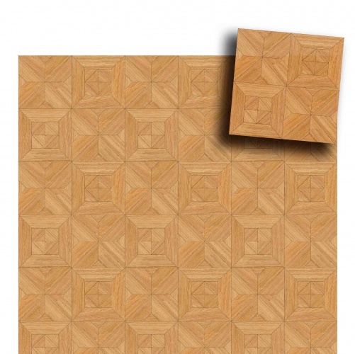 Художественный паркет Da Vinci Щитовой 26-465 Дуб (Гладкая) 500х500 мм 26010465 - Вид №1