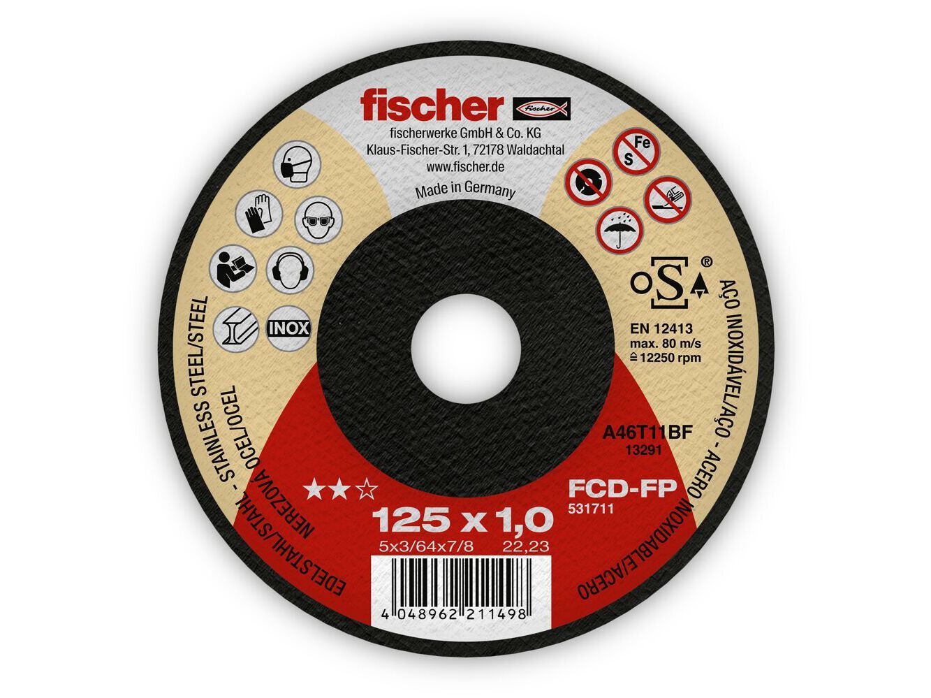 Режущий диск FISCHER FCD-FP ARCH-00097387