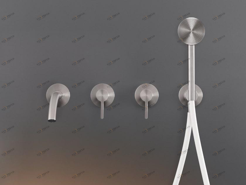 Ceadesign Настенный комплект из 2 смесителей для ванны с ручным душем Innovo Inv 58y