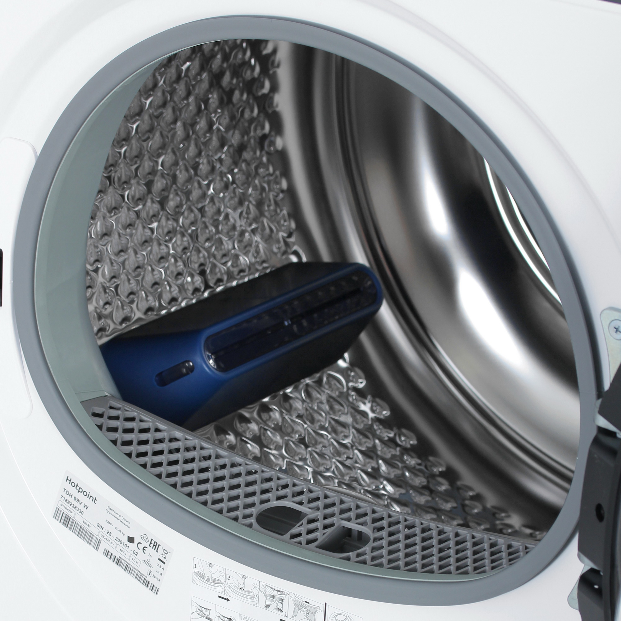 9136913 Сушильная машина Hotpoint TDH 99V W белый STDN-0099144 - Вид №6