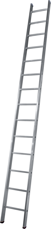 Алюминиевая односекционная приставная лестница