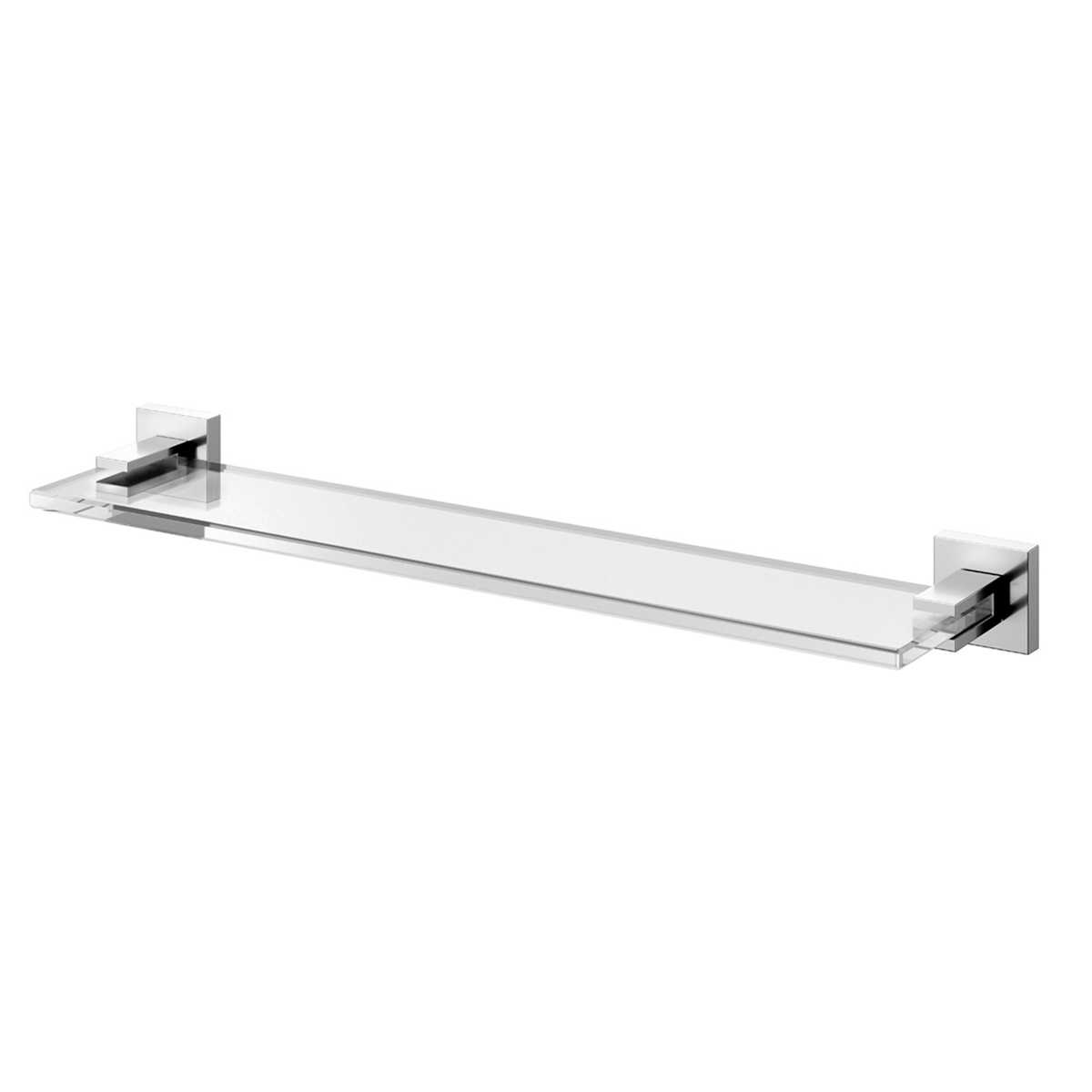 00388206 полированная графитовая полка Docol SQUARE