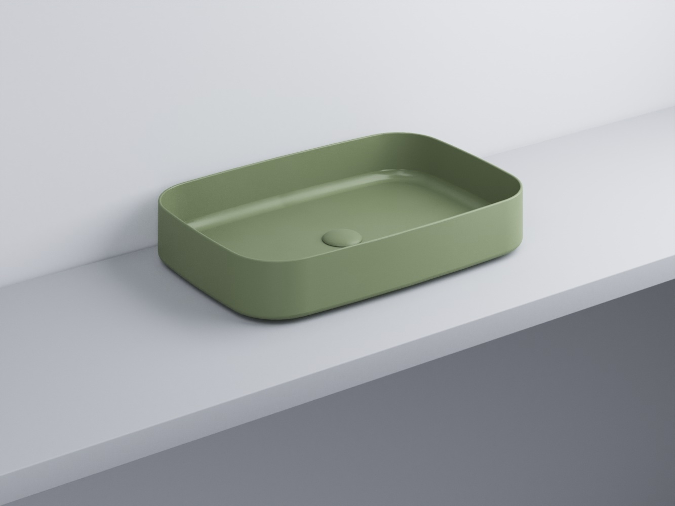 SHCOLAR60-AG Раковина прямоугольная 60 x 40 cielo Shui Comfort Ceramica Cielo