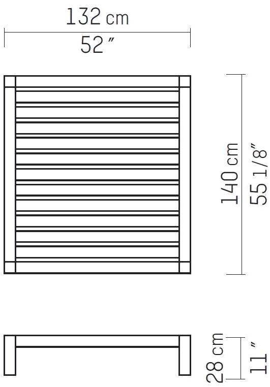 Piet Boon Кофейный столик Lars outdoor Pbc 11.42.03. - Вид №4