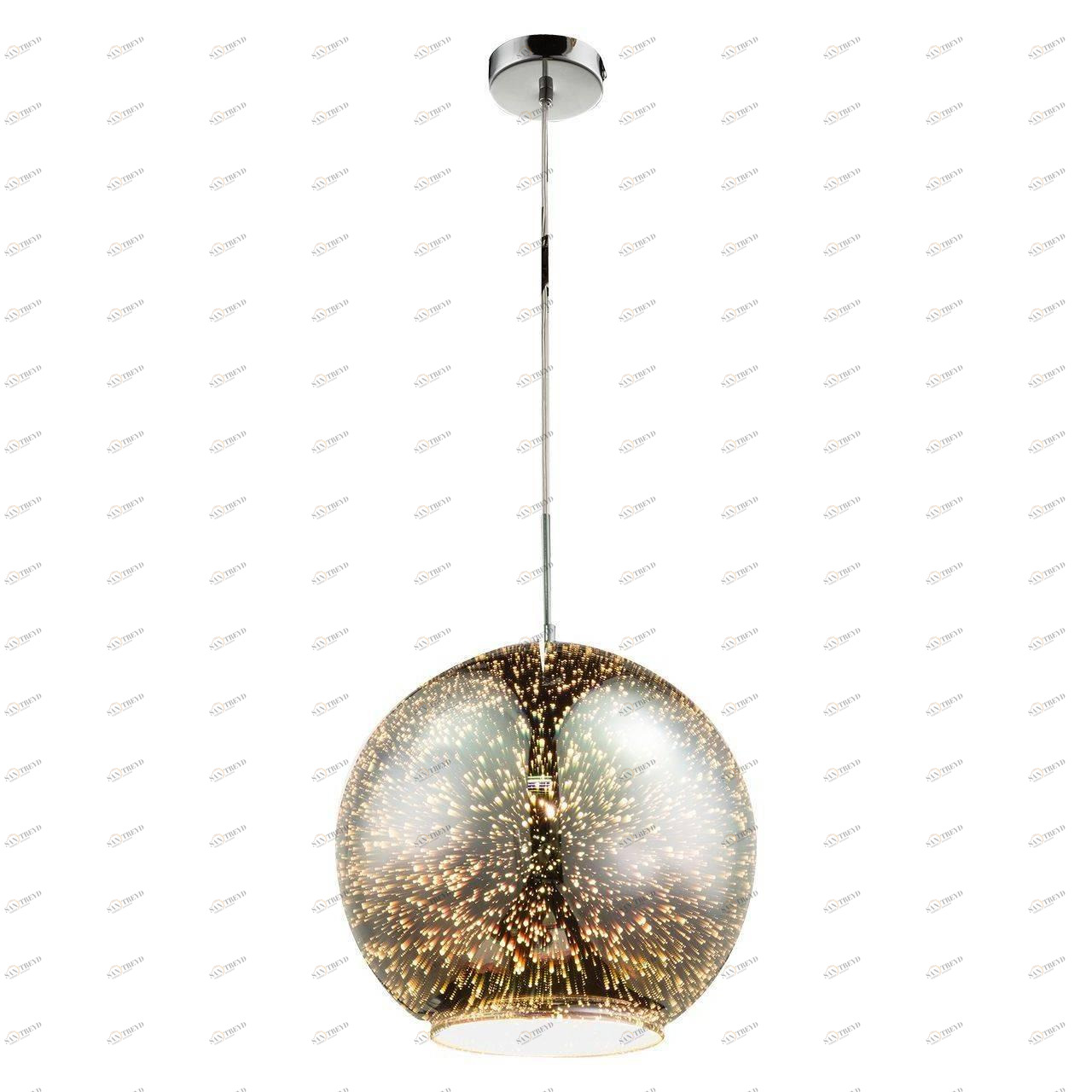 Подвесной светильник Globo Koby 15848 GLOBO ДИЗАЙНЕРСКИЕ, KOBY 101623 Хром Ceramica Globo 