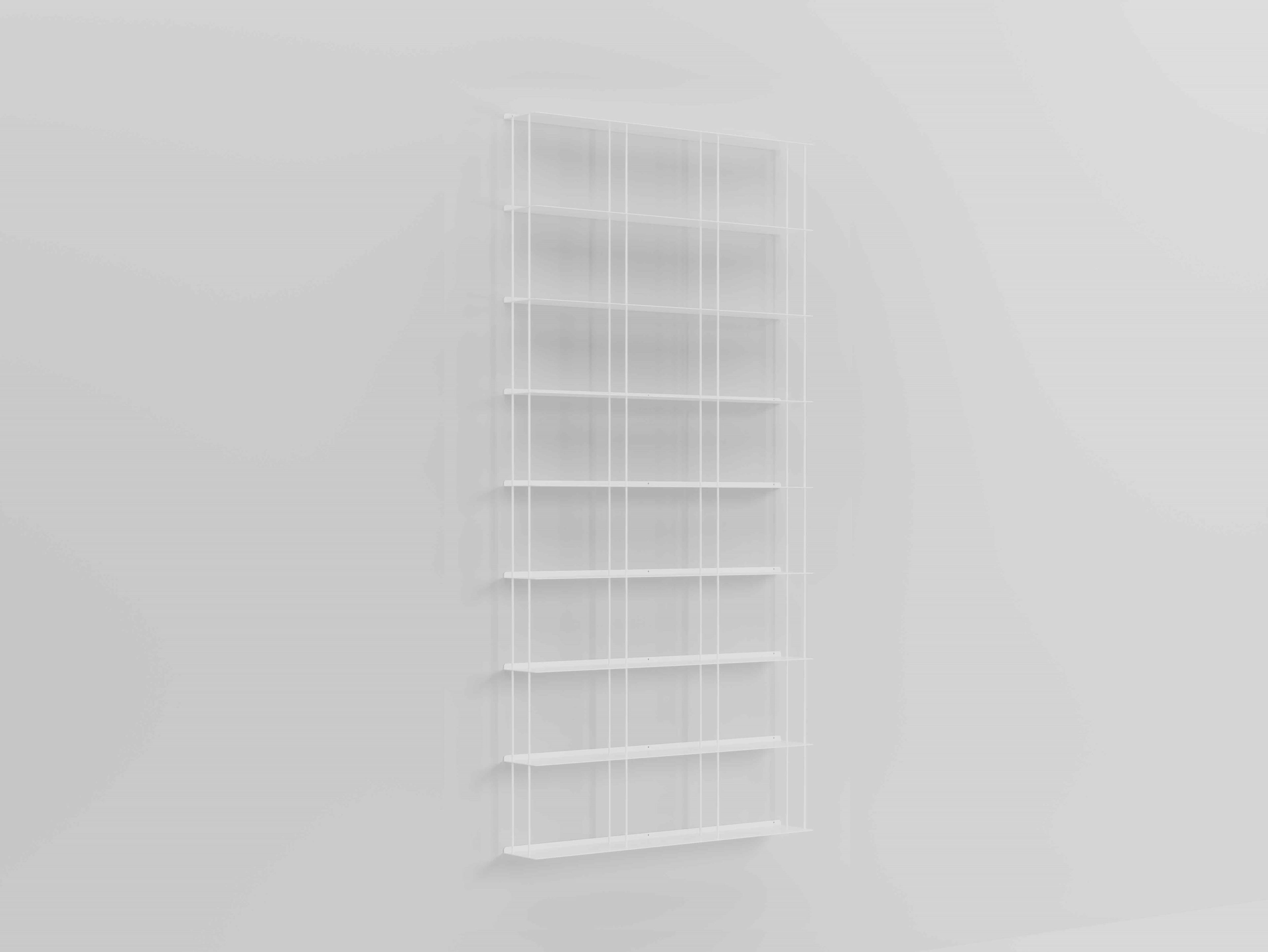 Алюминиевый секционный настенный книжный шкаф KRIPTONITE Krossing ARCH-00131150 - Вид №23