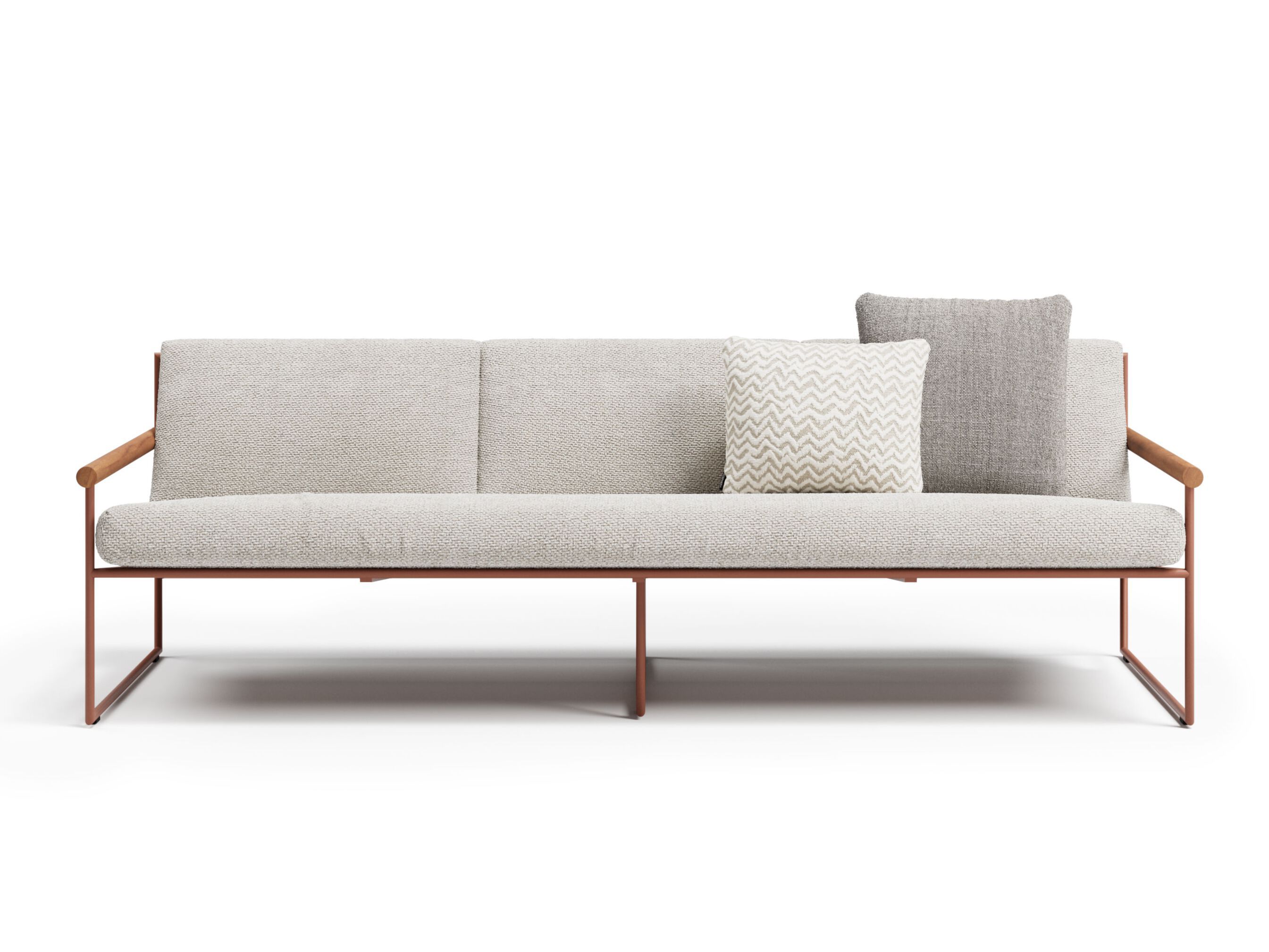 3-местный тканевый садовый диван Atmosphera труба ARCH-00081514 - Вид №15