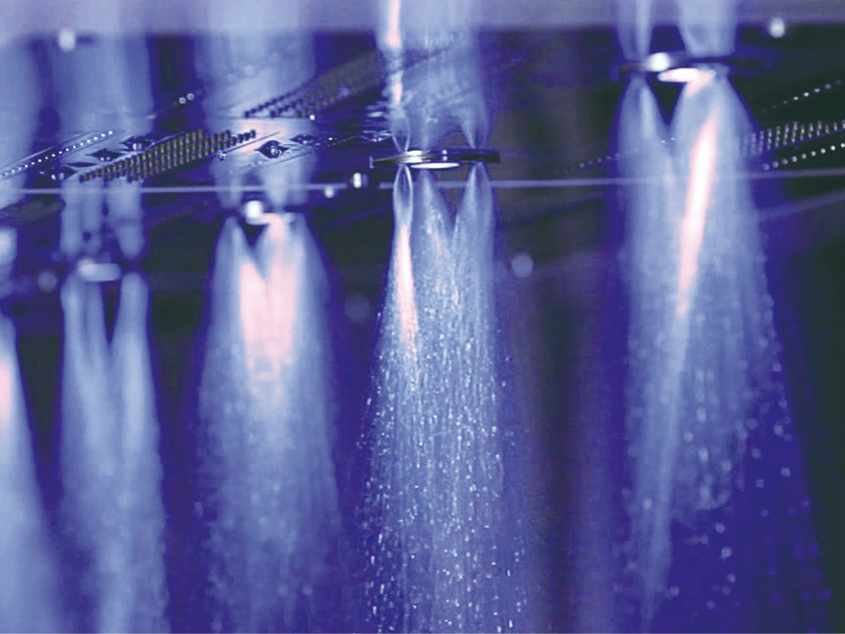 Виши матовый стальной душ с хромотерапией Aquademy Vichy Shower ARCH-00088173 - Вид №2